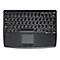 Active Key AK-4450-GU - Tastatur - kabellos - 2.4 GHz - Schweiz - Schwarz