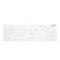 Active Key AK-C8112 - Tastatur - medizinisch - 100% - full size - waschbar