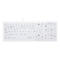 Active Key MedicalKey AK-C7000 - Tastatur - USB - Belgien - weiß