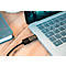 Adaptateur USB 3.2 Good Connections, USB-C vers USB-A, puissance 60 W, jusqu'à 5 Gbit/s, métal, anthracite