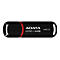 Schwarzer USB-Stick mit ADATA-Logo und rotem Akzent. Beschriftung: UV150 / 64GB. USB 3.0.