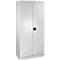 ADB ladekast, 60 laden, cilinderslot, 2-punts vergrendeling, B 800 x D 410 x H 1790 mm, lichtgrijs RAL 7035