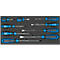 ADB schroevendraaierset, 9-delig, sleuf en kruiskop, incl. schuimrubberen inzet, L 400 x B 190 x H 35 mm
