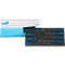 ADB schroevendraaierset, 9-delig, sleuf en kruiskop, incl. schuimrubberen inzet, L 400 x B 190 x H 35 mm