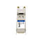 AddOn SFP-Transceiver-Modul GLC-T-AO in Silber mit blauem Markenaufkleber auf weißem Hintergrund.