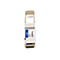 Addon QSFP28 Transceiver Modul auf weißem Hintergrund.