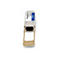Addon QSFP28 Transceiver Modul mit blauem Etikett und beigem Entriegelungshebel vor weißem Hintergrund.