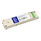 Addon XFP-10G-Z-OC192-LR2-AO Glasfaser-Transceiver-Modul in silbernem Metallgehäuse mit blauem Etikett.
