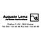 Business card of Auguste Lema, gardener-horticulturist. Name, address and contact information are provided.
