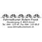 Logo with bicycle symbols and text: Bicycle courier Robert Frank, address, telephone, fax, website.