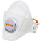 Adembeschermingsmasker Uvex silv-Air 5210 premium, FFP2 NR D, vouwmasker met uitademventiel, 15 stuks