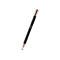 Schwarzer Stylus-Stift mit kupferfarbenen Akzenten, leicht diagonal, auf weiÃŸem Hintergrund.