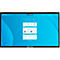 ADVANTOUCH PRO 3 business monitor, 65', IPS-paneel, 3840 x 2160 px, 4K UHD, 8 microfoons, 2 x 8 W/2 x 18 W, HDMI/USB/LAN/WiFi, zwart