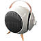 Aérotherme céramique LIMA, 1200 W, 2 niveaux de chauffage &amp; 1 niveau de ventilation, oscillation horizontale automatique &amp; oscillation verticale manuelle, protection contre la surchauffe &amp; le basculement, brun-blanc