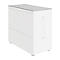 Afdekplaat SOLUS PLAY, voor ladeblok met uittreklade SOLUS PLAY, B 800 x D 400 mm, wit