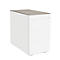 Afdekplaat SOLUS PLAY, voor verrijdbare en vaste ladeblokken, B 430 x D 800 mm, stone grey