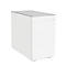 Afdekplaat SOLUS PLAY, voor verrijdbare en vaste ladeblokken, B 430 x D 800 mm, wit