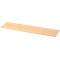 Afdekplaat TOPAS LINE, voor archiefrekken en kasten, B 1605 mm, esdoornpatroon