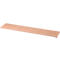 Afdekplaat TOPAS LINE, voor archiefrekken en kasten, B 2005 mm, notenhoutpatroon