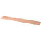 Afdekplaat TOPAS LINE, voor archiefrekken en kasten, B 2405 mm, notenhoutpatroon