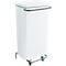 Afvalbak Conticolor, met pedaal, inhoud 110 liter, wit