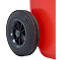 Afvalbak GMT, 140 l, verrijdbaar, rood