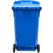 Afvalbak GMT, 360 l, verrijdbaar, blauw