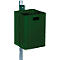 Afvalbak, groen (RAL 6005)