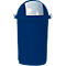 Afvalbak, kunststof, Ø 410 x H 760 mm, 50 liter, blauw