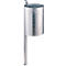 Afvalbak met bevestigingspaal, Ø 300 x H 380 mm