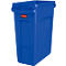 Afvalbak Slim Jim®, kunststof, volume 60 liter, blauw