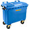 Afvalcontainer MGB 660 FD, kunststof, 660 l, blauw