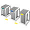 Afvalsorteersysteem, basismodule, L 395 x B 310 x H 450 mm, 19 liter