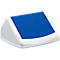 Afvalverzamelaar Flip, 40 liter, met deksel, blauw