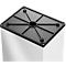 Afvalverzamelaar Hailo Big-Box Swing L, 35 l, rechthoekig, swingdeksel, plaatstaal, wit