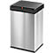 Afvalverzamelaar Hailo Big-Box Swing L, 35 l, rechthoekig, swingdeksel, rvs