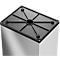Afvalverzamelaar Hailo Big-Box Swing L, 35 l, rechthoekig, swingdeksel, rvs