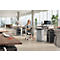 Afvalverzamelaar Hailo Big-Box Swing XL, 52 l, rechthoekig, swingdeksel, plaatstaal, zilver