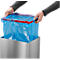Afvalverzamelaar Hailo Big-Box Swing XL, 52 l, rechthoekig, swingdeksel, rvs