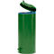 Afvalverzamelaar met voetpedaal Compact, 120 liter, Ø 500 x H 1000 mm, groen
