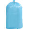 Afvalzakken van polyethen HDPE, L1100 x B 700 mm, 120 liter, blauw, pak van 250 stuks