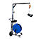 Afwikkelaar BW-XL, voor kunststofbanden van PET &amp; PP met kern Ø 406 mm, B 800 x D 650 x H 2210 mm, staal