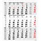 Agenda 3 mois Korsch Comfort 2026, calendrier mural, curseur de date, calendrier pour D/GB/F/I, jours fériés rouges, L 300 x H 390 mm, papier, gris