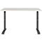 Agenda bureau, mechanisch in hoogte verstelbaar, B 1200 x D 800 x H 680-910 mm, lichtgrijs/zilver