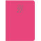 Carnet rose avec l'année 2022 en gris.