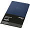 Agenda bleue, nervurée. Inscription: "Conceptum planner 2026". Logo "sigel work inspired".