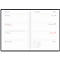 Agenda semainier Korsch Colour 2026, 160 pages, L 110 x H 155 mm, papier/plastique, anthracite