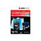 Verkaufsverpackung einer AgfaPhoto 128GB microSDXC-Speicherkarte mit Adapter, Smartphone und Action-Kamera abgebildet.