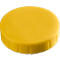 Aimants résistants MAUL, Ø 20 x 7,5 mm, 10 p., jaune