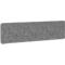 Akoestische tafelafscheiding AKUSTIX Vario, geluidsabsorptieklasse B, dikte 18 mm, zonder klemmen, B 1600 x H 400 mm, PET-vilt, grijs